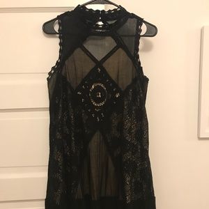 Free People Angel Lace Swing Dress